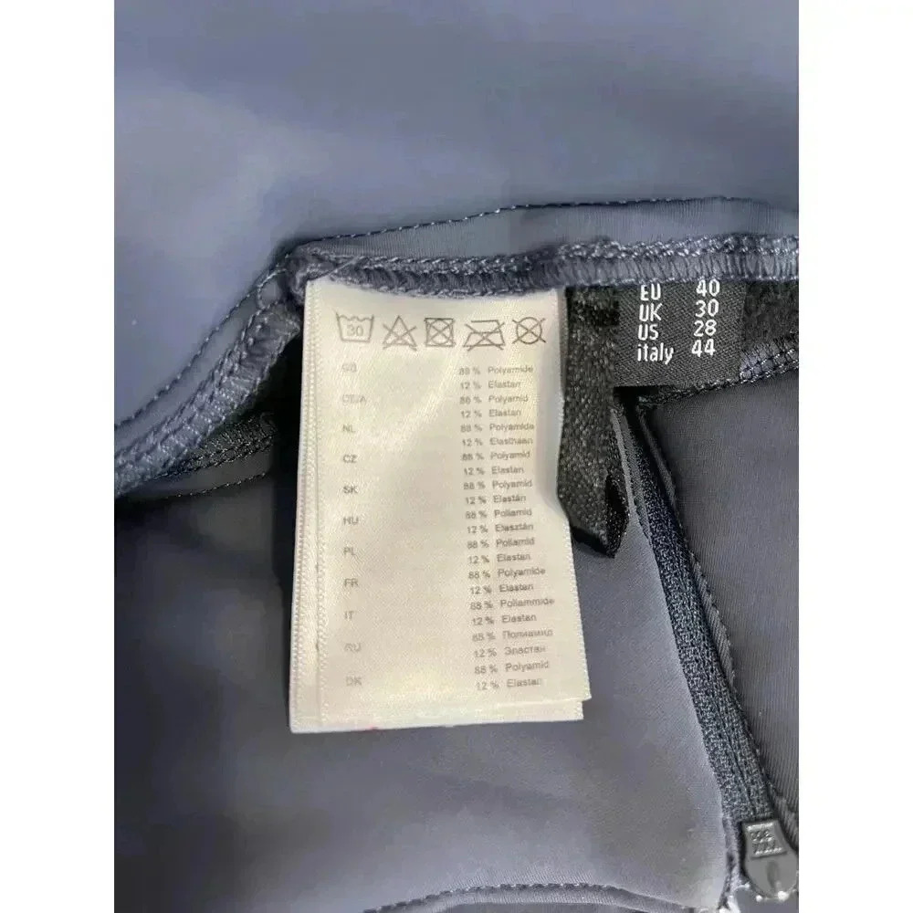 Lauria Garrelli riding breeches Softshell silicone Full seat Graphite women’s 28 - Picture 11 of 11